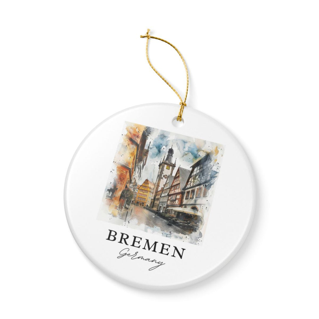 Bremen Germany Ornament: Unique Bremen Germany Souvenir, Bremen Germany Xmas Decor, and Authentic Bremen Germany Gift