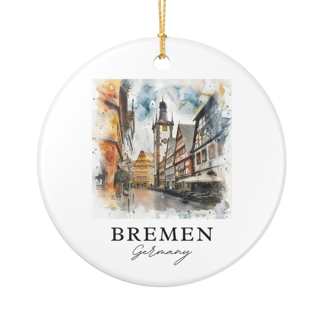 Bremen Germany Ornament: Unique Bremen Germany Souvenir, Bremen Germany Xmas Decor, and Authentic Bremen Germany Gift