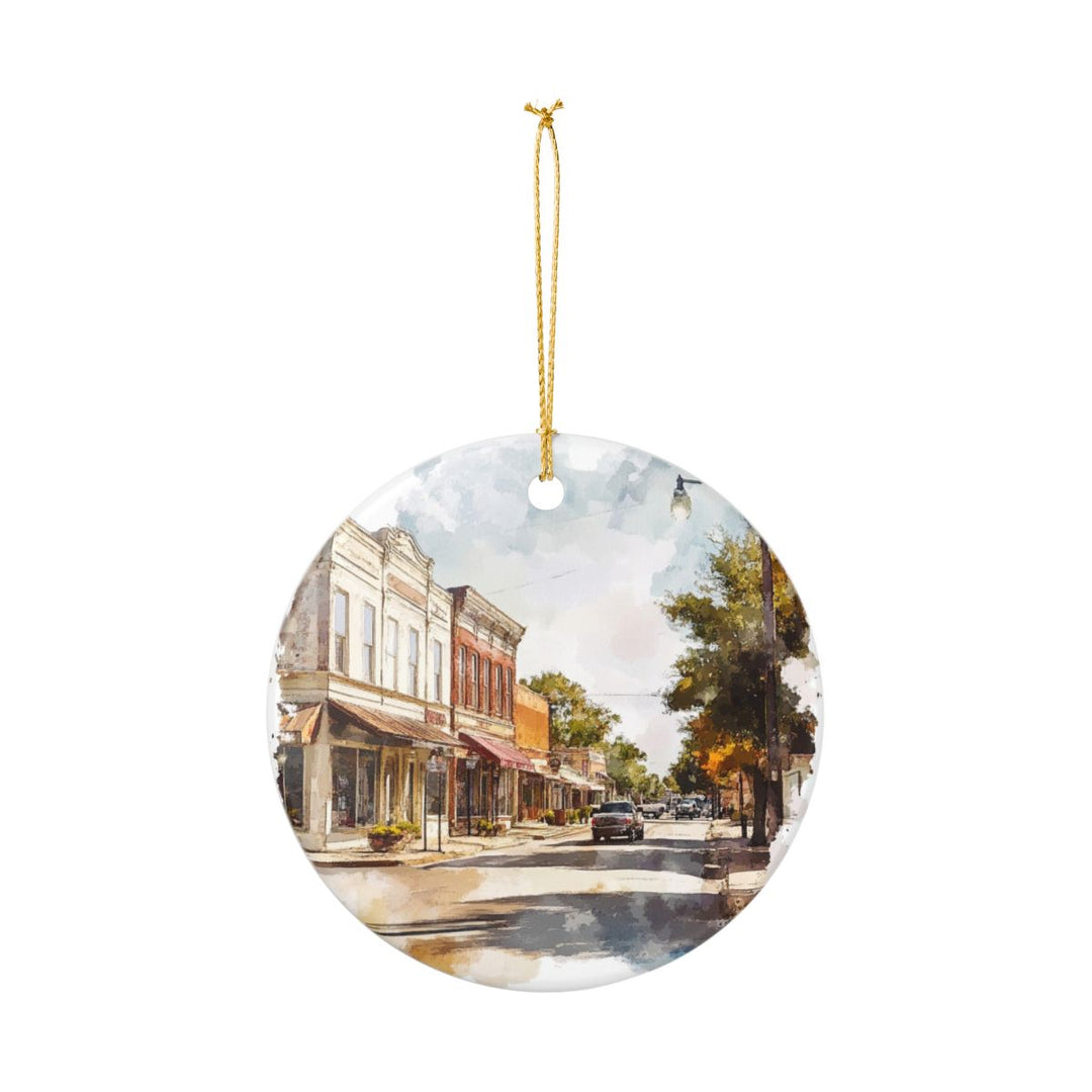 Brenham Ornament: Unique Brenham Souvenir, Brenham Xmas Decor, and Authentic Brenham Gift