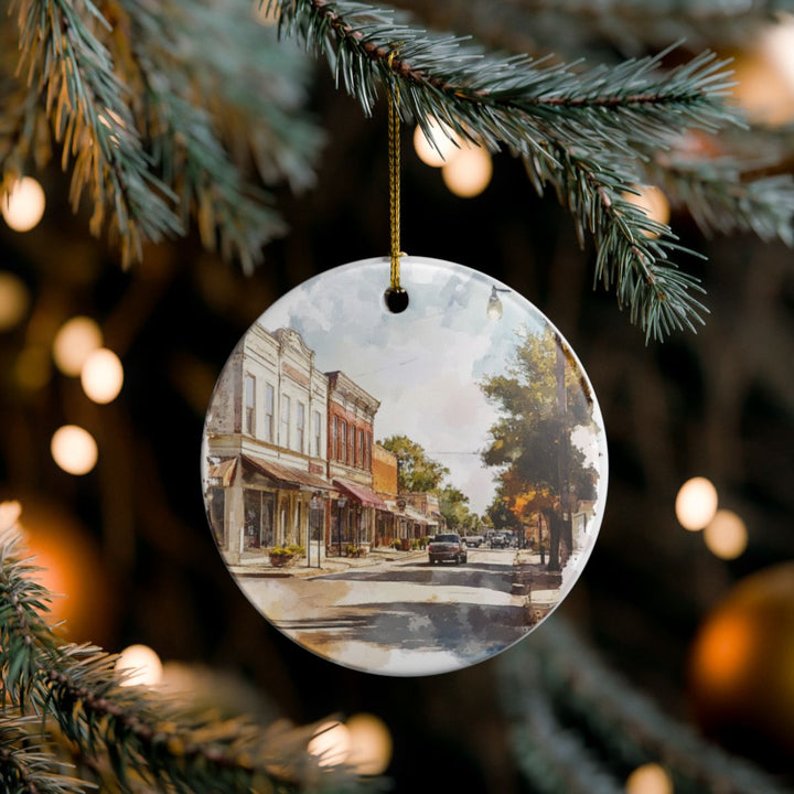 Brenham Ornament: Unique Brenham Souvenir, Brenham Xmas Decor, and Authentic Brenham Gift