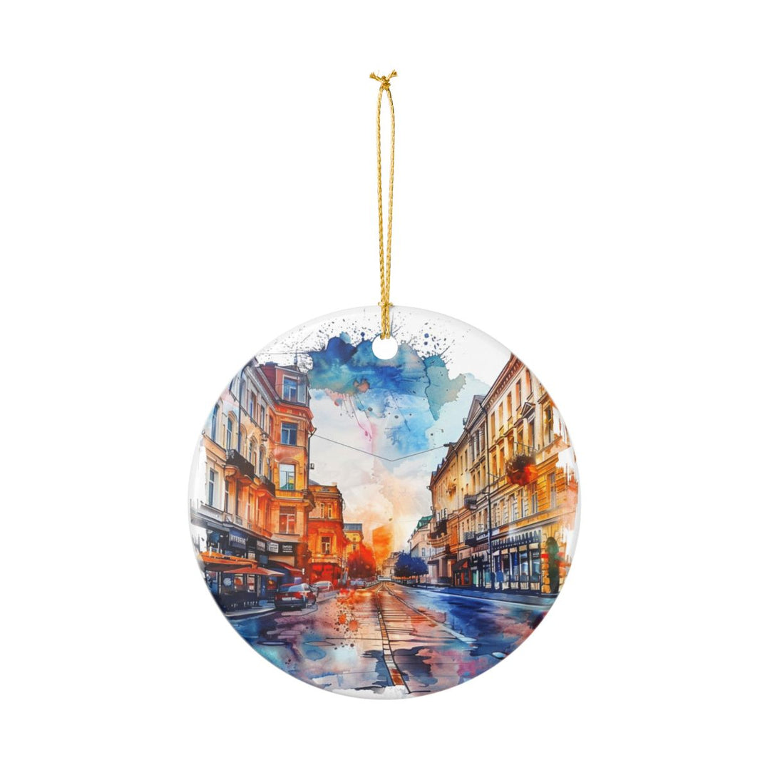 Brest Belarus Ornament: Unique Brest Belarus Souvenir, Brest Belarus Xmas Decor, and Authentic Brest Belarus Gift