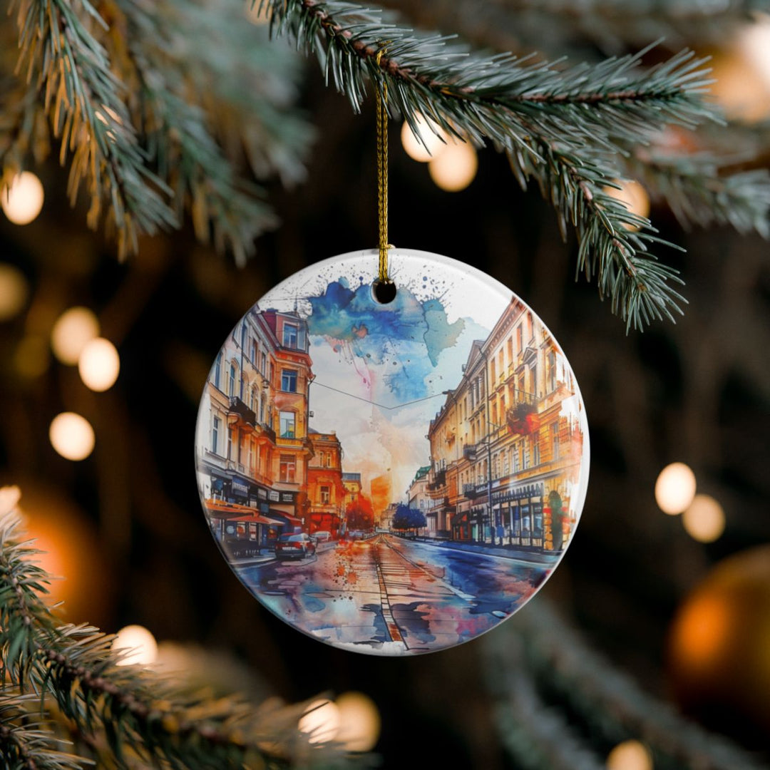 Brest Belarus Ornament: Unique Brest Belarus Souvenir, Brest Belarus Xmas Decor, and Authentic Brest Belarus Gift