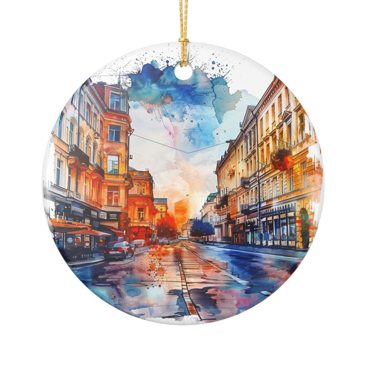 Brest Belarus Ornament: Unique Brest Belarus Souvenir, Brest Belarus Xmas Decor, and Authentic Brest Belarus Gift
