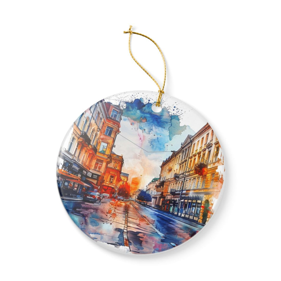 Brest Belarus Ornament: Unique Brest Belarus Souvenir, Brest Belarus Xmas Decor, and Authentic Brest Belarus Gift