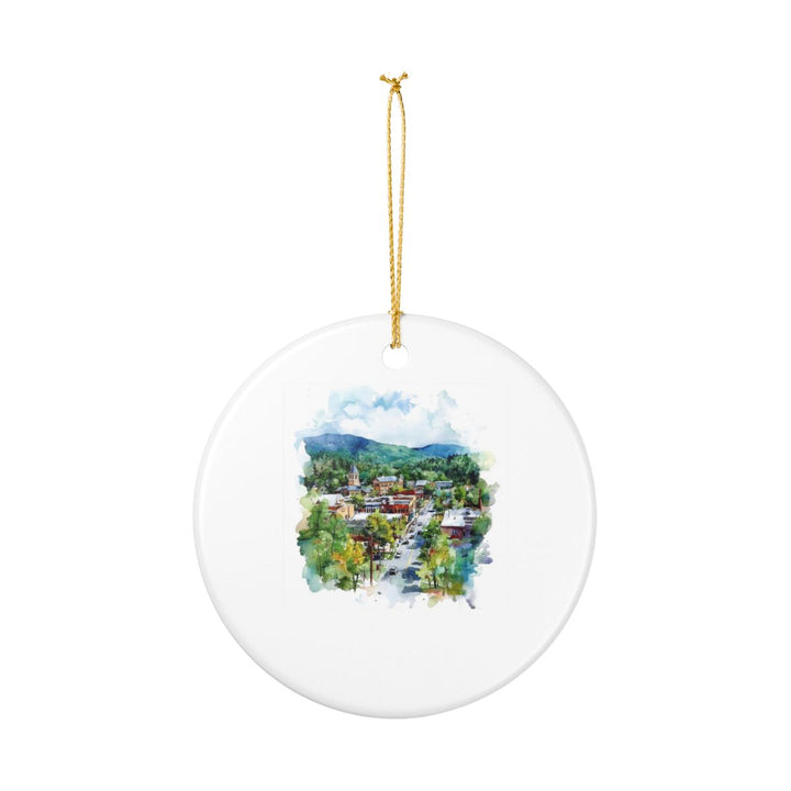 Brevard North Carolina Ornament: Unique Brevard Souvenir, Brevard North Carolina Xmas Decor, and Authentic Brevard Gift