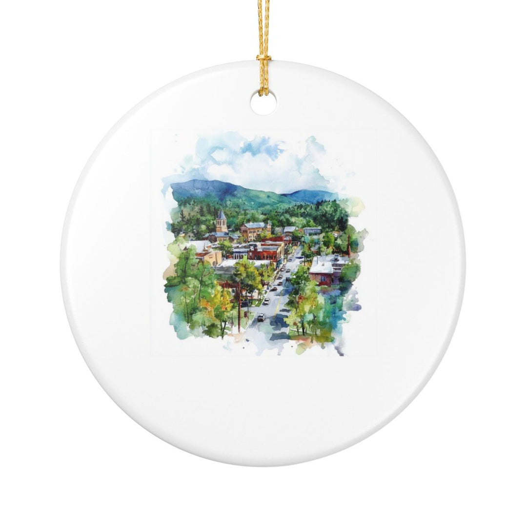 Brevard North Carolina Ornament: Unique Brevard Souvenir, Brevard North Carolina Xmas Decor, and Authentic Brevard Gift
