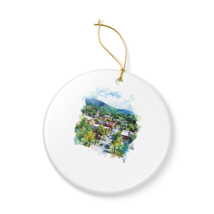 Brevard North Carolina Ornament: Unique Brevard Souvenir, Brevard North Carolina Xmas Decor, and Authentic Brevard Gift