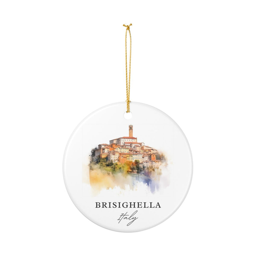 Brisighella Italy Ornament: Unique Brisighella Souvenir, Brisighella Italy Xmas Decor, and Authentic Brisighella Gift