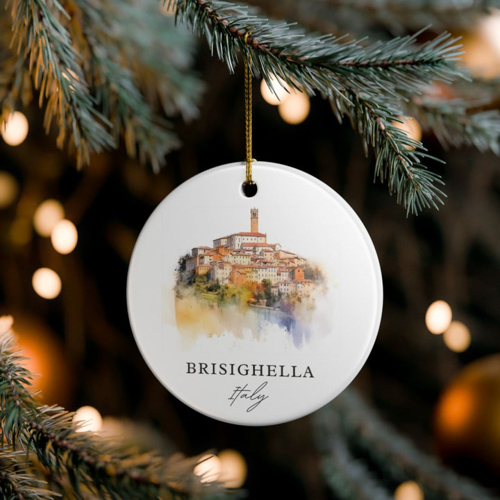 Brisighella Italy Ornament: Unique Brisighella Souvenir, Brisighella Italy Xmas Decor, and Authentic Brisighella Gift