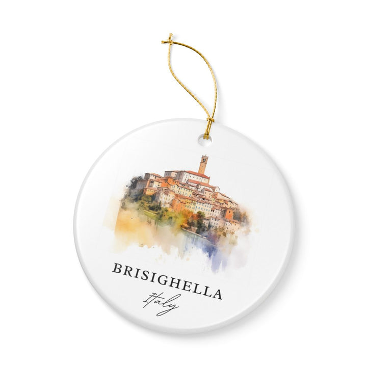 Brisighella Italy Ornament: Unique Brisighella Souvenir, Brisighella Italy Xmas Decor, and Authentic Brisighella Gift