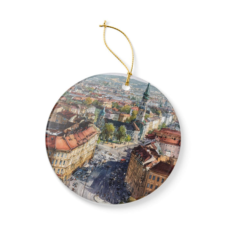 Brno Czech Republic Ornament: Unique Brno Czech Republic Souvenir, Brno Czech Republic Xmas Decor, and Authentic Brno Czech Republic Gift