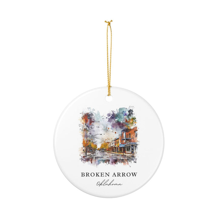 Broken Arrow Oklahoma Oklahoma Ornament: Unique Broken Arrow Oklahoma Souvenir, Broken Arrow Oklahoma Oklahoma Xmas Decor, and Authentic Broken Arrow Oklahoma Gift