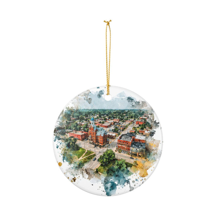 Broken Arrow Oklahoma Ornament: Unique Broken Arrow Souvenir, Broken Arrow Oklahoma Xmas Decor, and Authentic Broken Arrow Gift