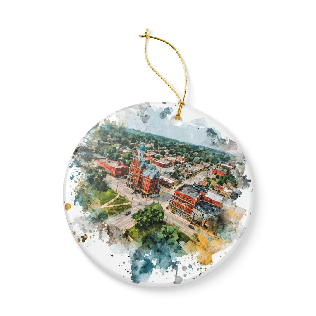 Broken Arrow Oklahoma Ornament: Unique Broken Arrow Souvenir, Broken Arrow Oklahoma Xmas Decor, and Authentic Broken Arrow Gift