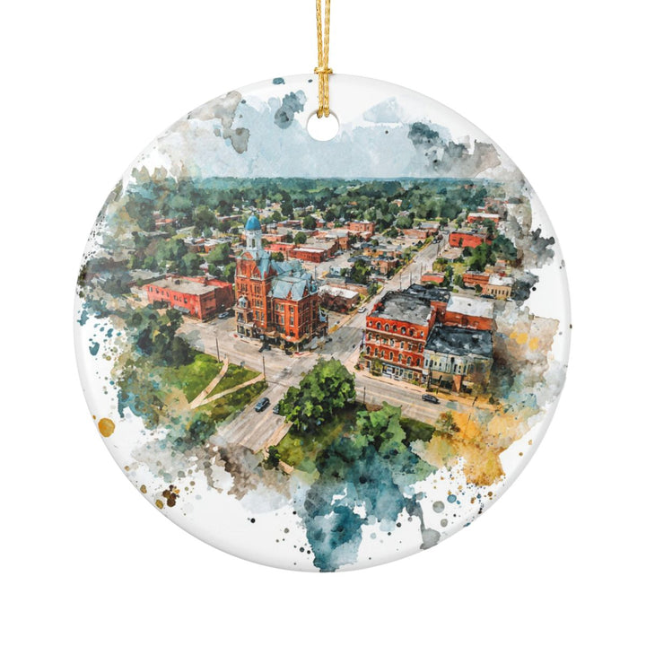 Broken Arrow Oklahoma Ornament: Unique Broken Arrow Souvenir, Broken Arrow Oklahoma Xmas Decor, and Authentic Broken Arrow Gift