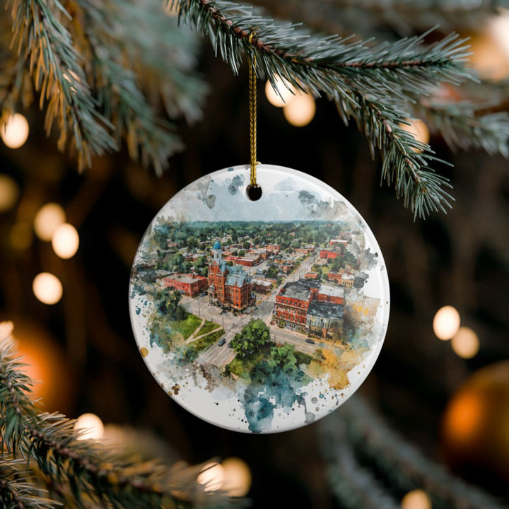 Broken Arrow Oklahoma Ornament: Unique Broken Arrow Souvenir, Broken Arrow Oklahoma Xmas Decor, and Authentic Broken Arrow Gift