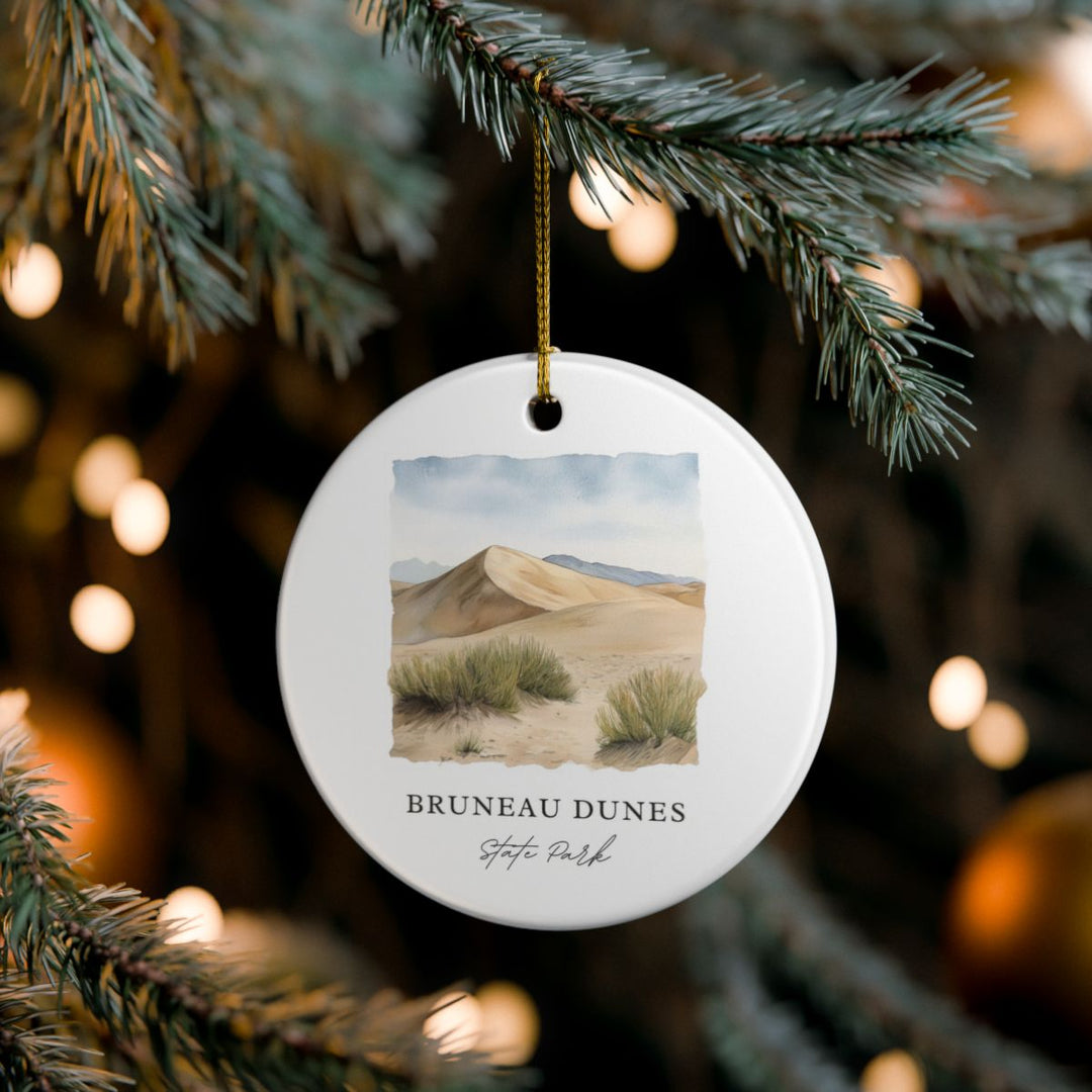 Bruneau Dunes Idaho Ornament: Unique Bruneau Dunes Souvenir, Bruneau Dunes Idaho Xmas Decor, and Authentic Bruneau Dunes Gift