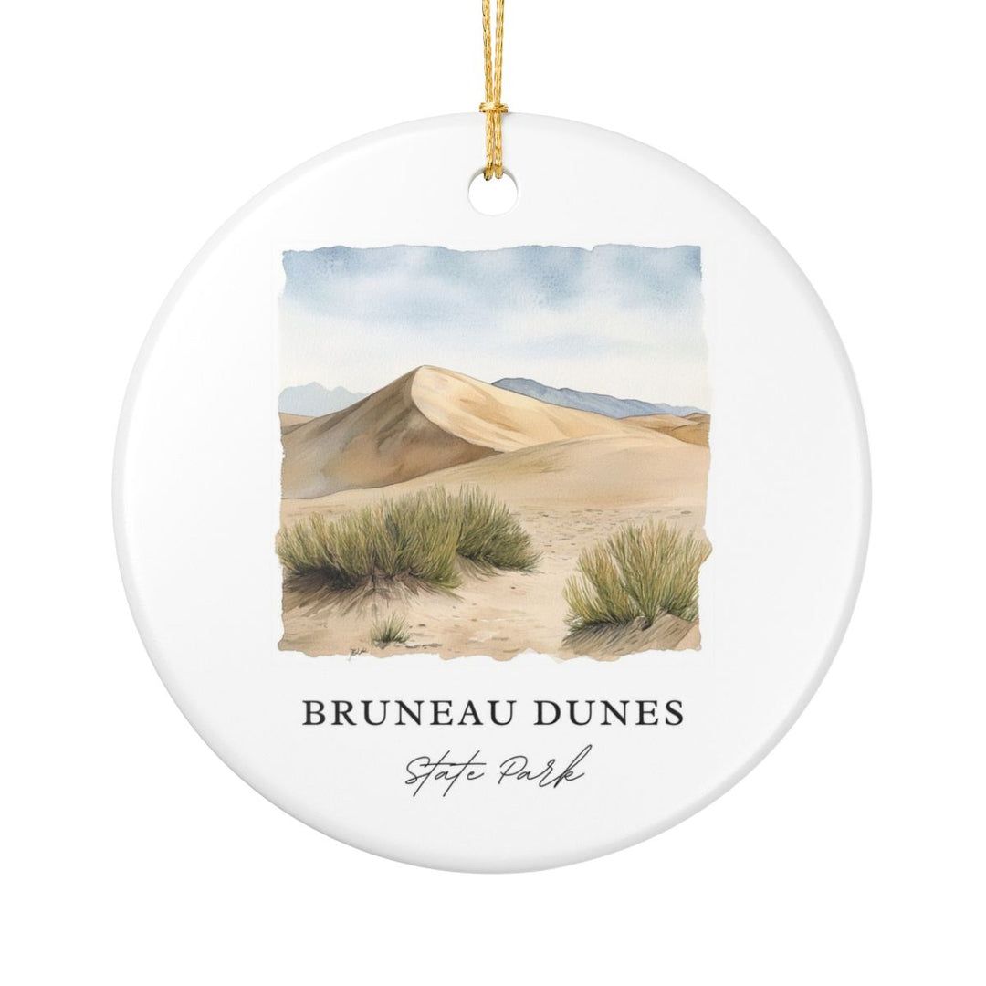 Bruneau Dunes Idaho Ornament: Unique Bruneau Dunes Souvenir, Bruneau Dunes Idaho Xmas Decor, and Authentic Bruneau Dunes Gift