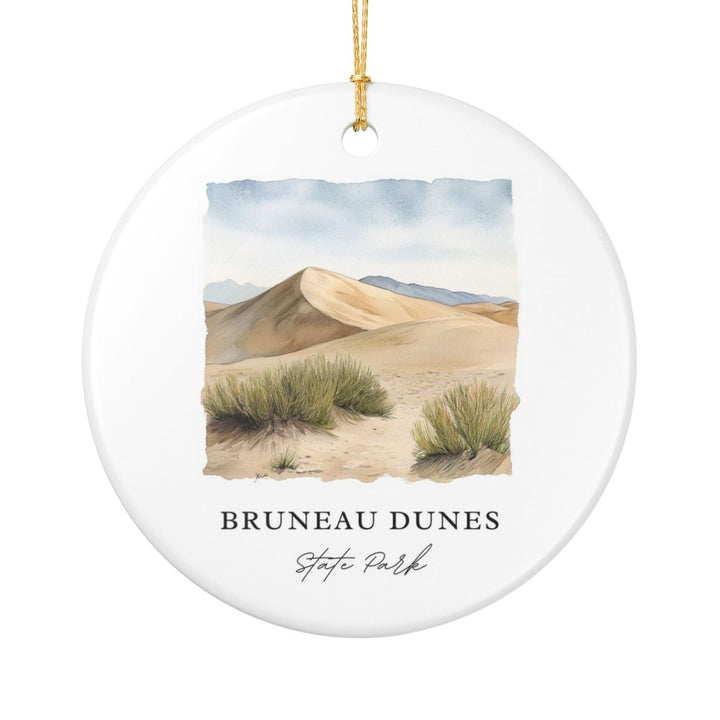 Bruneau Dunes Idaho Ornament: Unique Bruneau Dunes Souvenir, Bruneau Dunes Idaho Xmas Decor, and Authentic Bruneau Dunes Gift