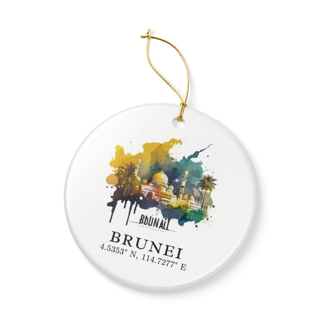 Brunei Brunei Ornament: Unique Brunei Brunei Souvenir, Brunei Brunei Xmas Decor, and Authentic Brunei Brunei Gift