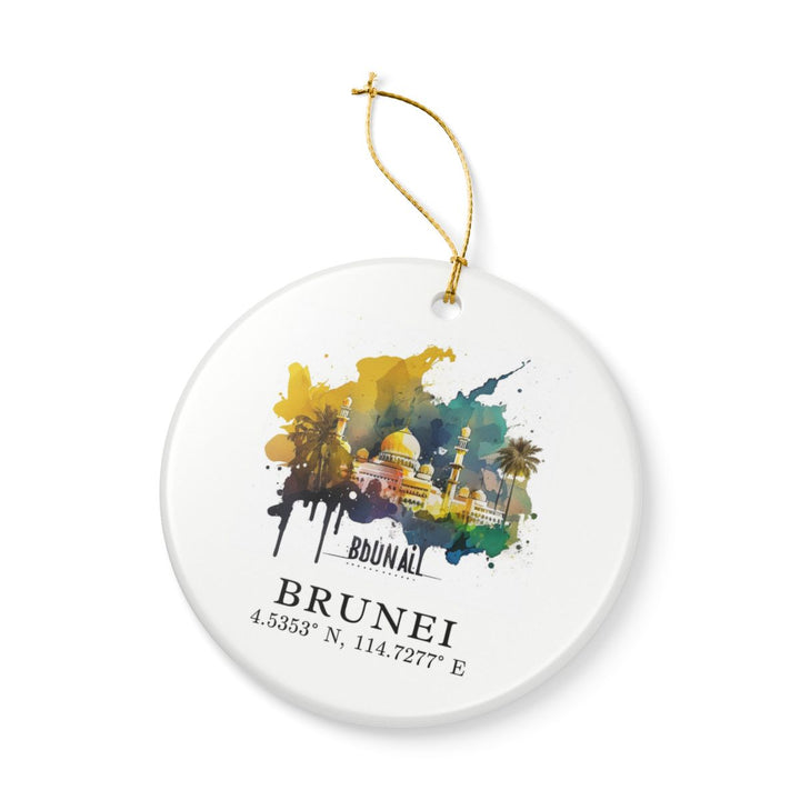 Brunei Brunei Ornament: Unique Brunei Brunei Souvenir, Brunei Brunei Xmas Decor, and Authentic Brunei Brunei Gift