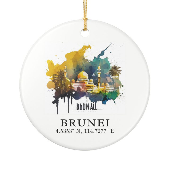 Brunei Brunei Ornament: Unique Brunei Brunei Souvenir, Brunei Brunei Xmas Decor, and Authentic Brunei Brunei Gift