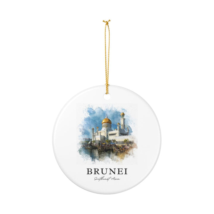 Brunei Brunei Ornament: Unique Brunei Brunei Souvenir, Brunei Brunei Xmas Decor, and Authentic Brunei Brunei Gift