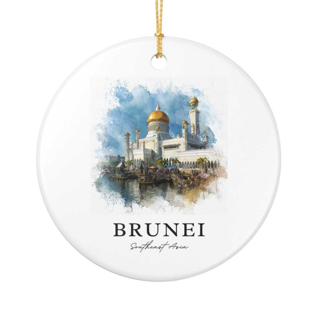 Brunei Brunei Ornament: Unique Brunei Brunei Souvenir, Brunei Brunei Xmas Decor, and Authentic Brunei Brunei Gift