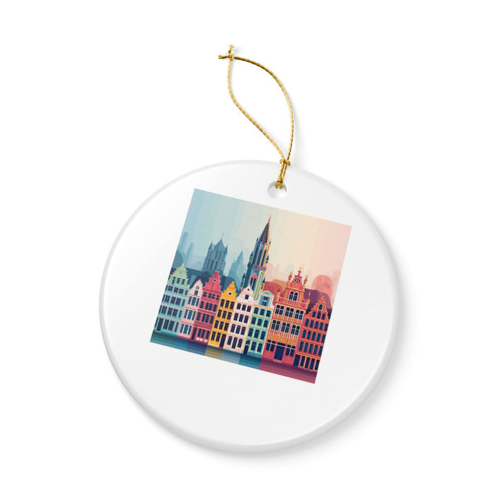 Brussels Belgium Ornament: Unique Brussels Souvenir, Brussels Belgium Xmas Decor, and Authentic Brussels Gift