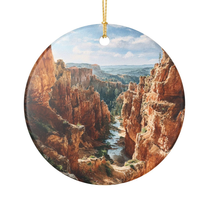 Bryce Canyon Utah Ornament: Unique Bryce Canyon Souvenir, Bryce Canyon Utah Xmas Decor, and Authentic Bryce Canyon Gift