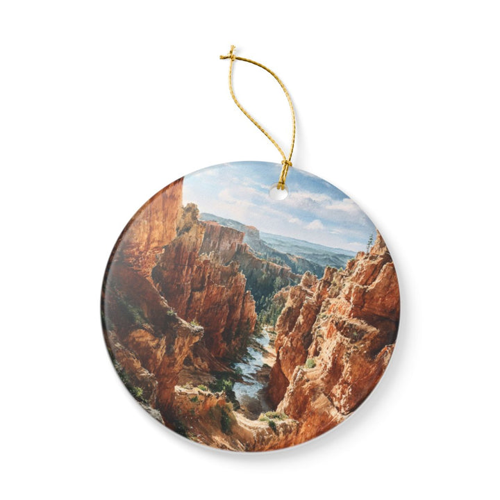 Bryce Canyon Utah Ornament: Unique Bryce Canyon Souvenir, Bryce Canyon Utah Xmas Decor, and Authentic Bryce Canyon Gift