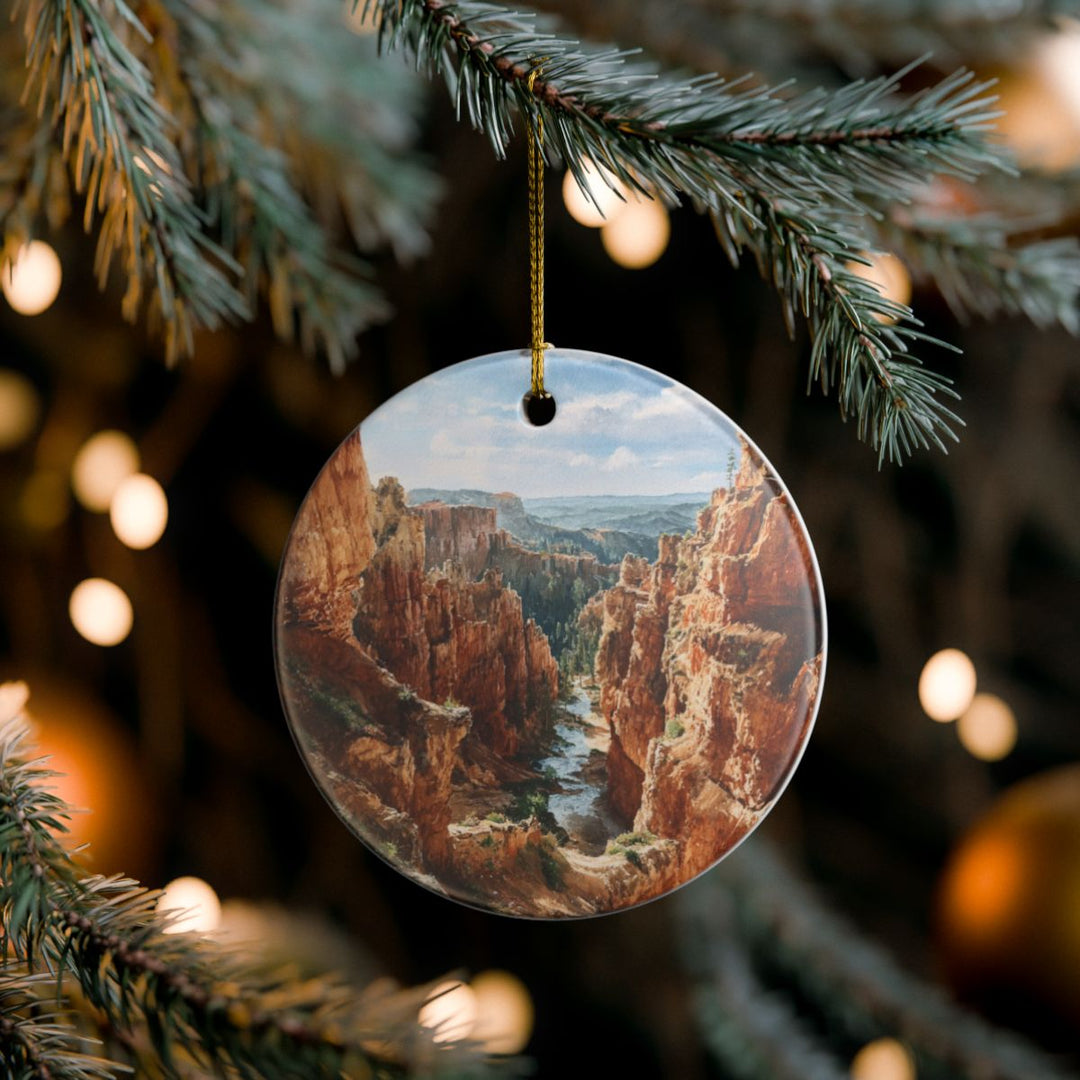 Bryce Canyon Utah Ornament: Unique Bryce Canyon Souvenir, Bryce Canyon Utah Xmas Decor, and Authentic Bryce Canyon Gift