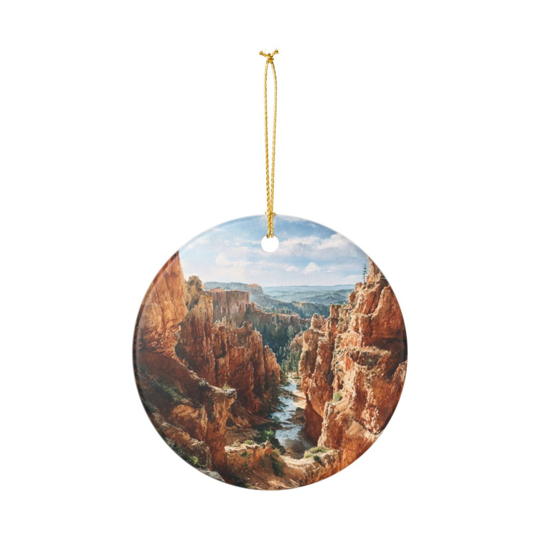 Bryce Canyon Utah Ornament: Unique Bryce Canyon Souvenir, Bryce Canyon Utah Xmas Decor, and Authentic Bryce Canyon Gift
