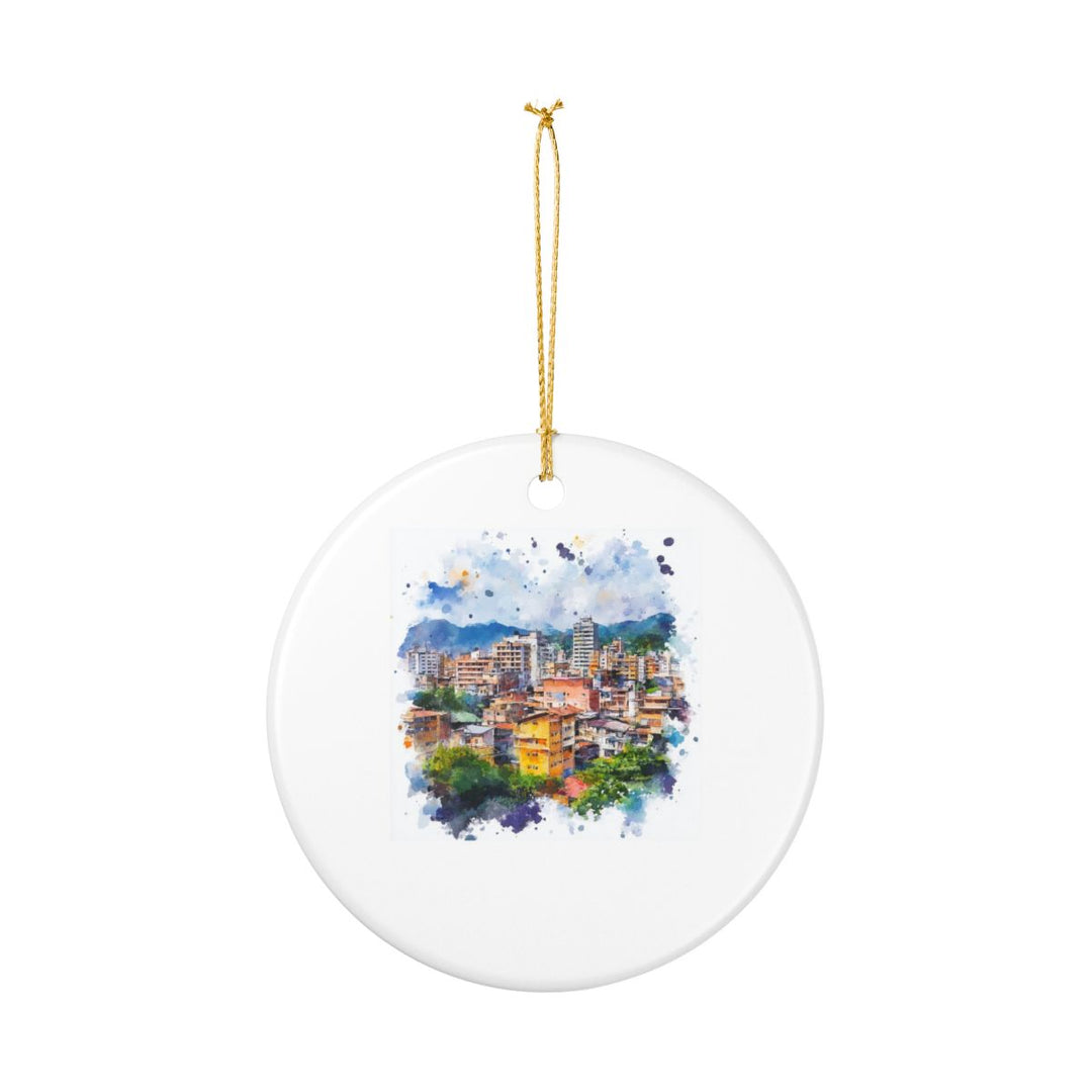 Bucaramanga Ornament: Unique Bucaramanga Souvenir, Bucaramanga Xmas Decor, and Authentic Bucaramanga Gift