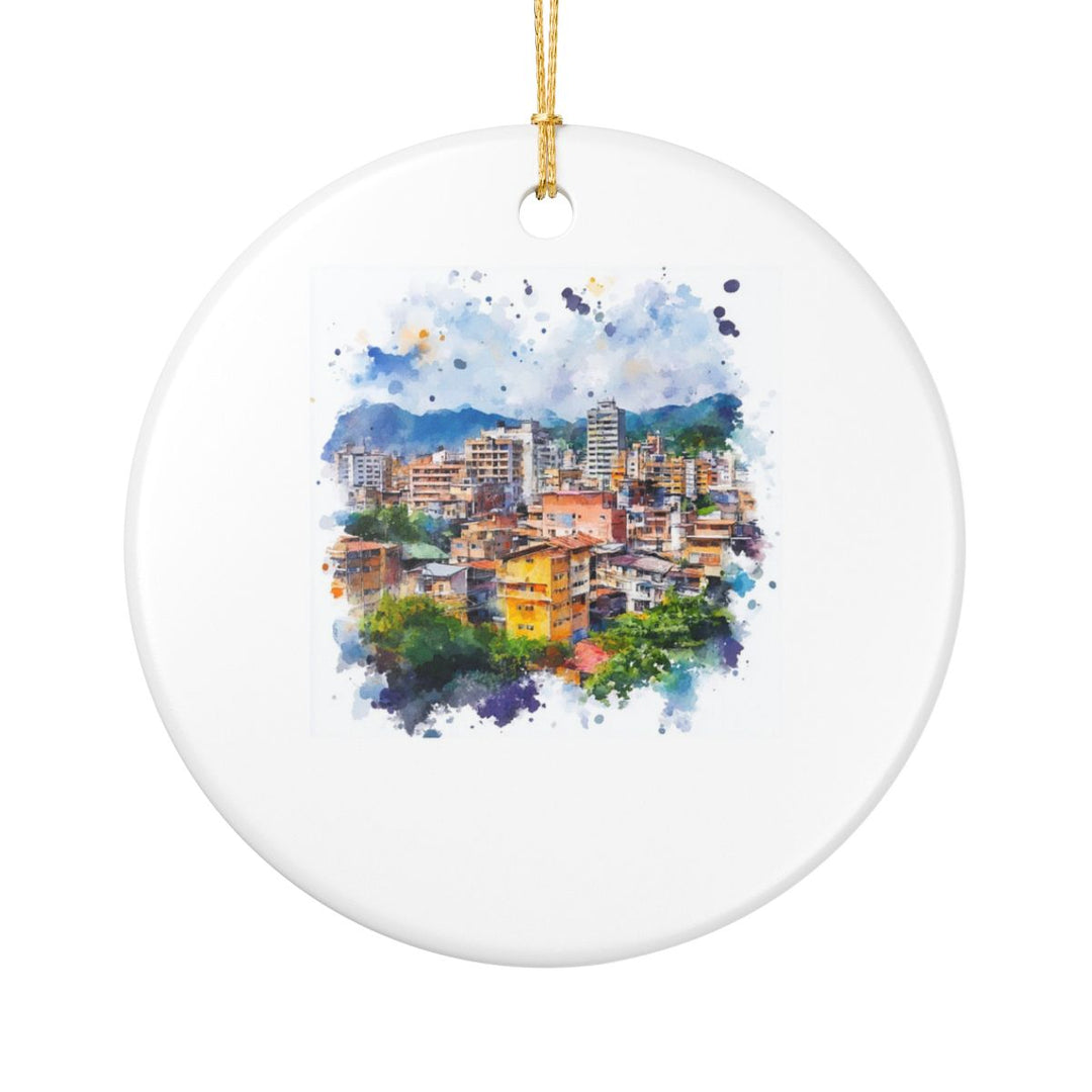 Bucaramanga Ornament: Unique Bucaramanga Souvenir, Bucaramanga Xmas Decor, and Authentic Bucaramanga Gift