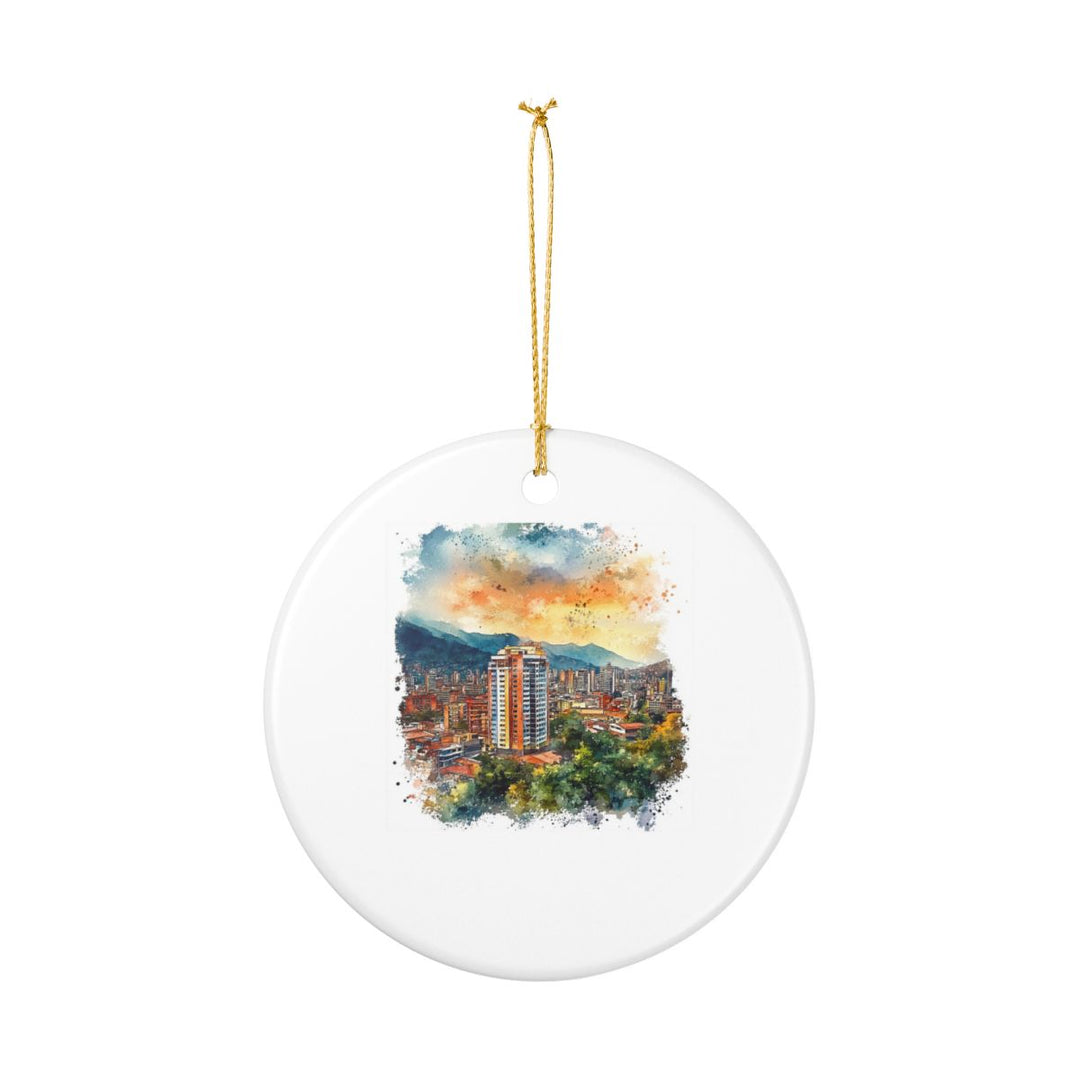 Bucaramanga Ornament: Unique Bucaramanga Souvenir, Bucaramanga Xmas Decor, and Authentic Bucaramanga Gift