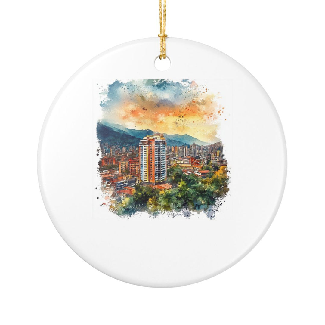 Bucaramanga Ornament: Unique Bucaramanga Souvenir, Bucaramanga Xmas Decor, and Authentic Bucaramanga Gift