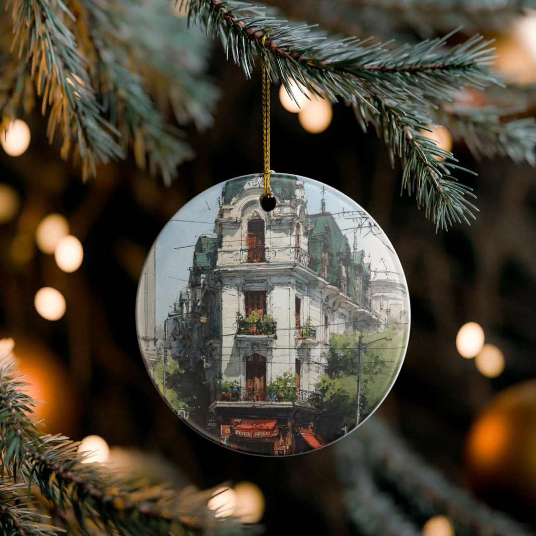 Buenos Aires Ornament: Unique Buenos Aires Souvenir, Buenos Aires Xmas Decor, and Authentic Buenos Aires Gift