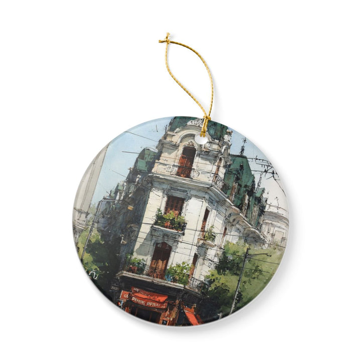 Buenos Aires Ornament: Unique Buenos Aires Souvenir, Buenos Aires Xmas Decor, and Authentic Buenos Aires Gift