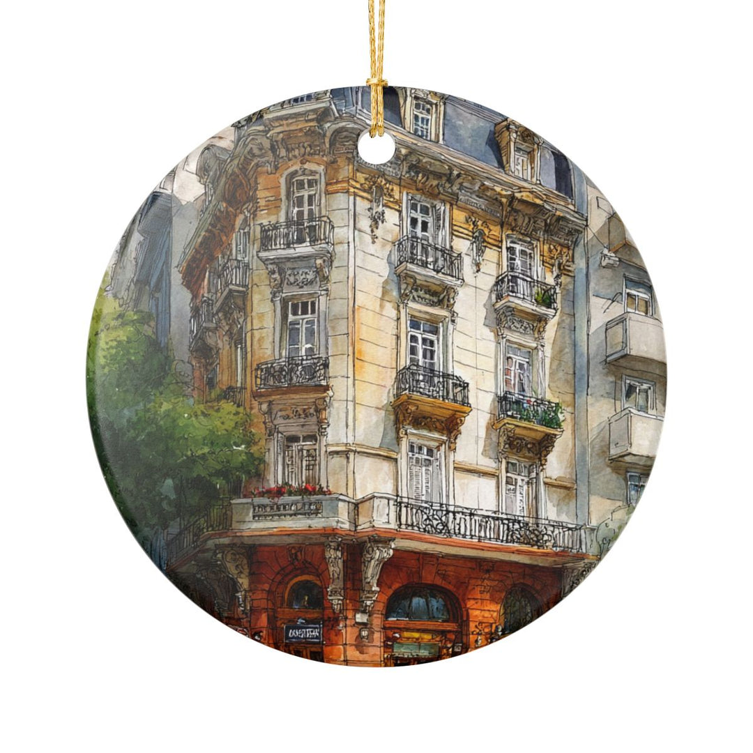 Buenos Aires Argentina Ornament: Unique Buenos Aires Souvenir, Buenos Aires Argentina Xmas Decor, and Authentic Buenos Aires Gift