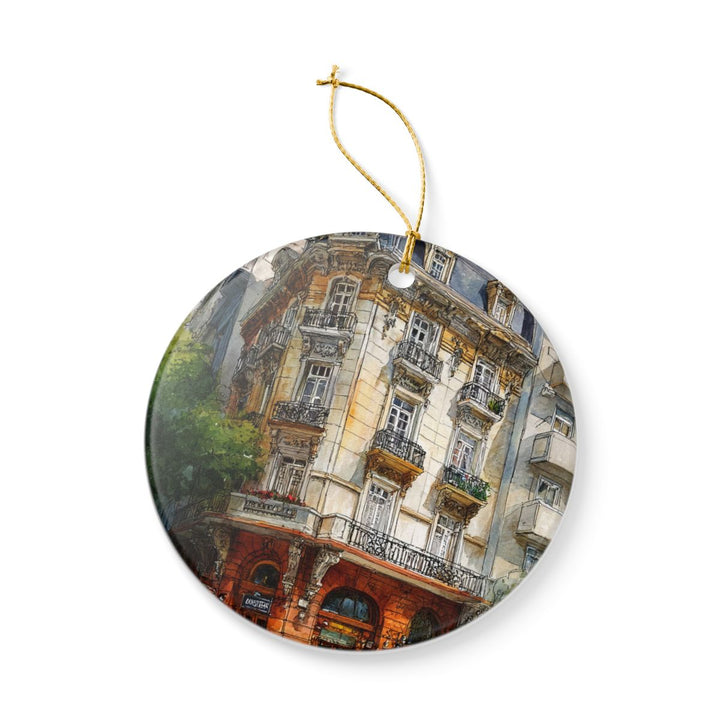 Buenos Aires Argentina Ornament: Unique Buenos Aires Souvenir, Buenos Aires Argentina Xmas Decor, and Authentic Buenos Aires Gift