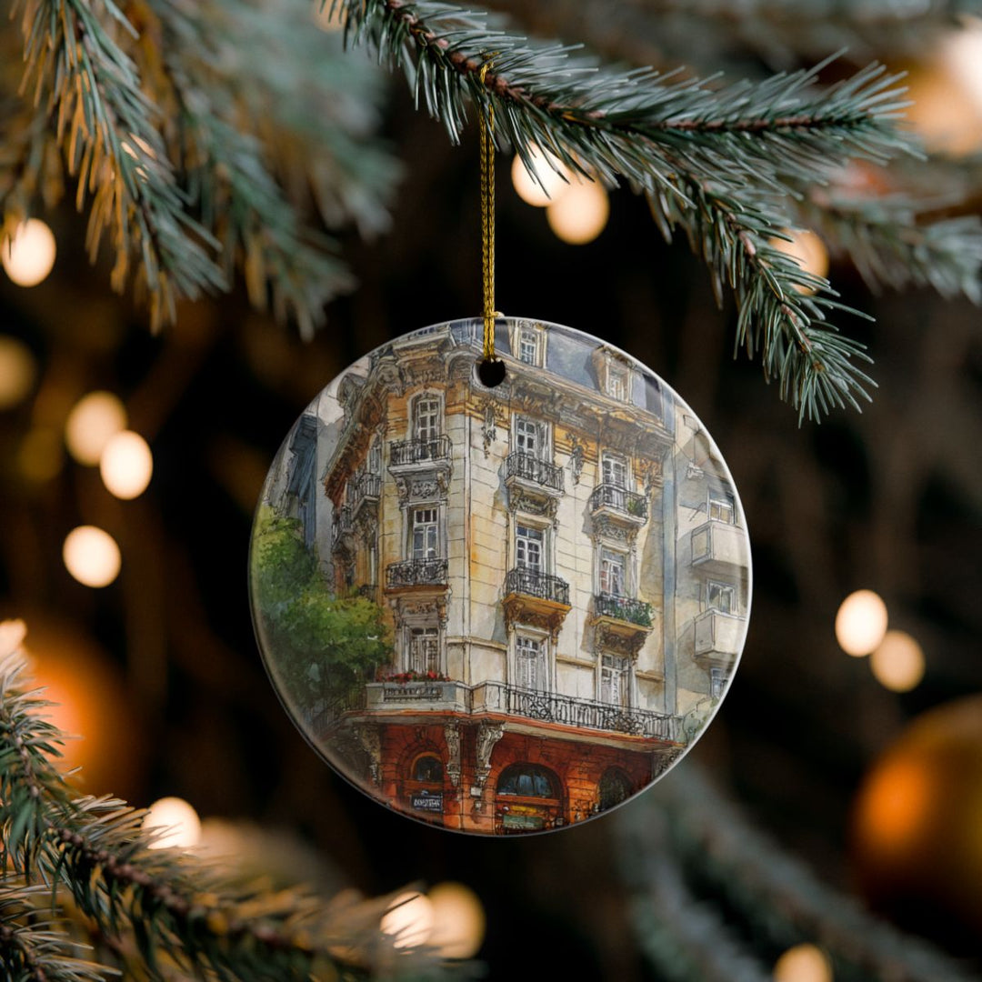 Buenos Aires Argentina Ornament: Unique Buenos Aires Souvenir, Buenos Aires Argentina Xmas Decor, and Authentic Buenos Aires Gift
