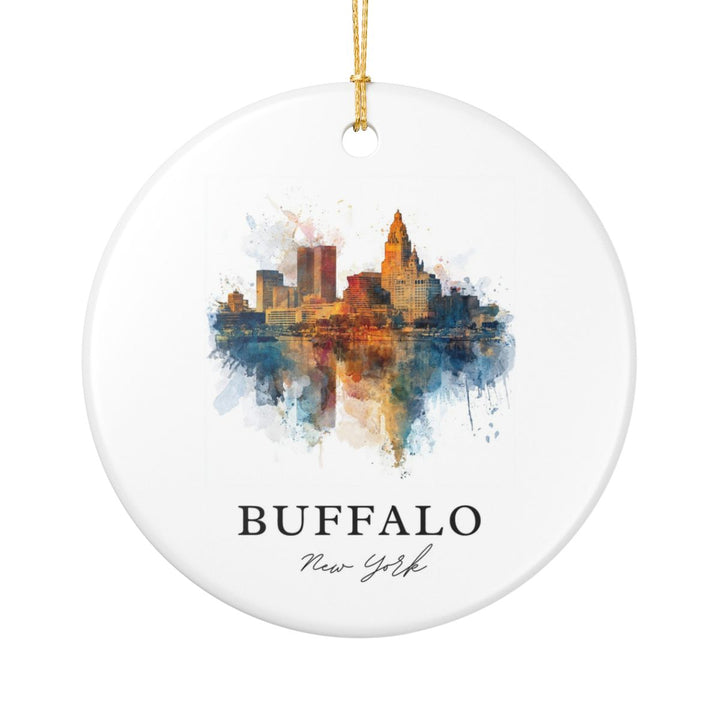 Buffalo New York A Ornament: Unique Buffalo New York A Souvenir, Buffalo New York A Xmas Decor, and Authentic Buffalo New York A Gift