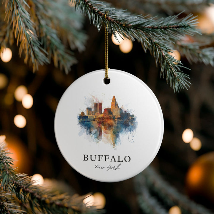 Buffalo New York A Ornament: Unique Buffalo New York A Souvenir, Buffalo New York A Xmas Decor, and Authentic Buffalo New York A Gift