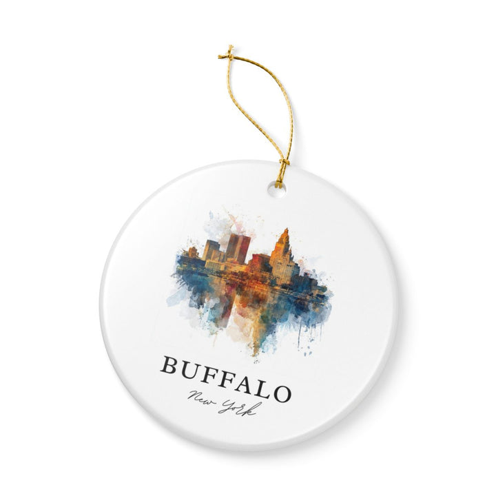 Buffalo New York A Ornament: Unique Buffalo New York A Souvenir, Buffalo New York A Xmas Decor, and Authentic Buffalo New York A Gift