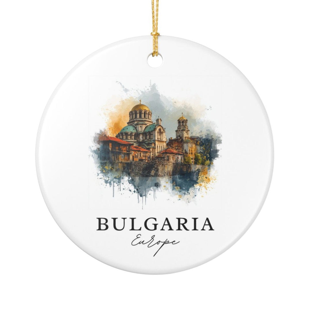 Bulgaria Bulgaria Ornament: Unique Bulgaria Souvenir, Bulgaria Bulgaria Xmas Decor, and Authentic Bulgaria Gift