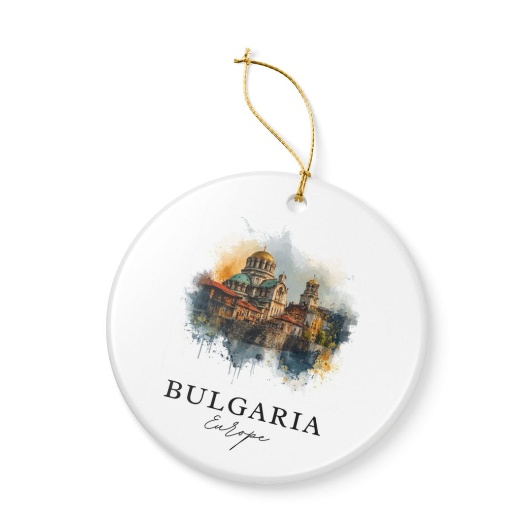 Bulgaria Bulgaria Ornament: Unique Bulgaria Souvenir, Bulgaria Bulgaria Xmas Decor, and Authentic Bulgaria Gift