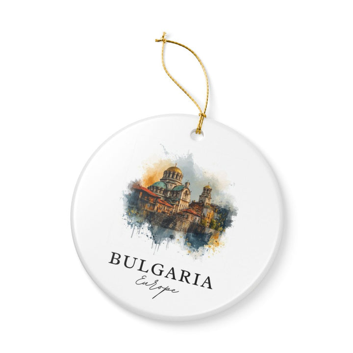 Bulgaria Bulgaria Ornament: Unique Bulgaria Souvenir, Bulgaria Bulgaria Xmas Decor, and Authentic Bulgaria Gift