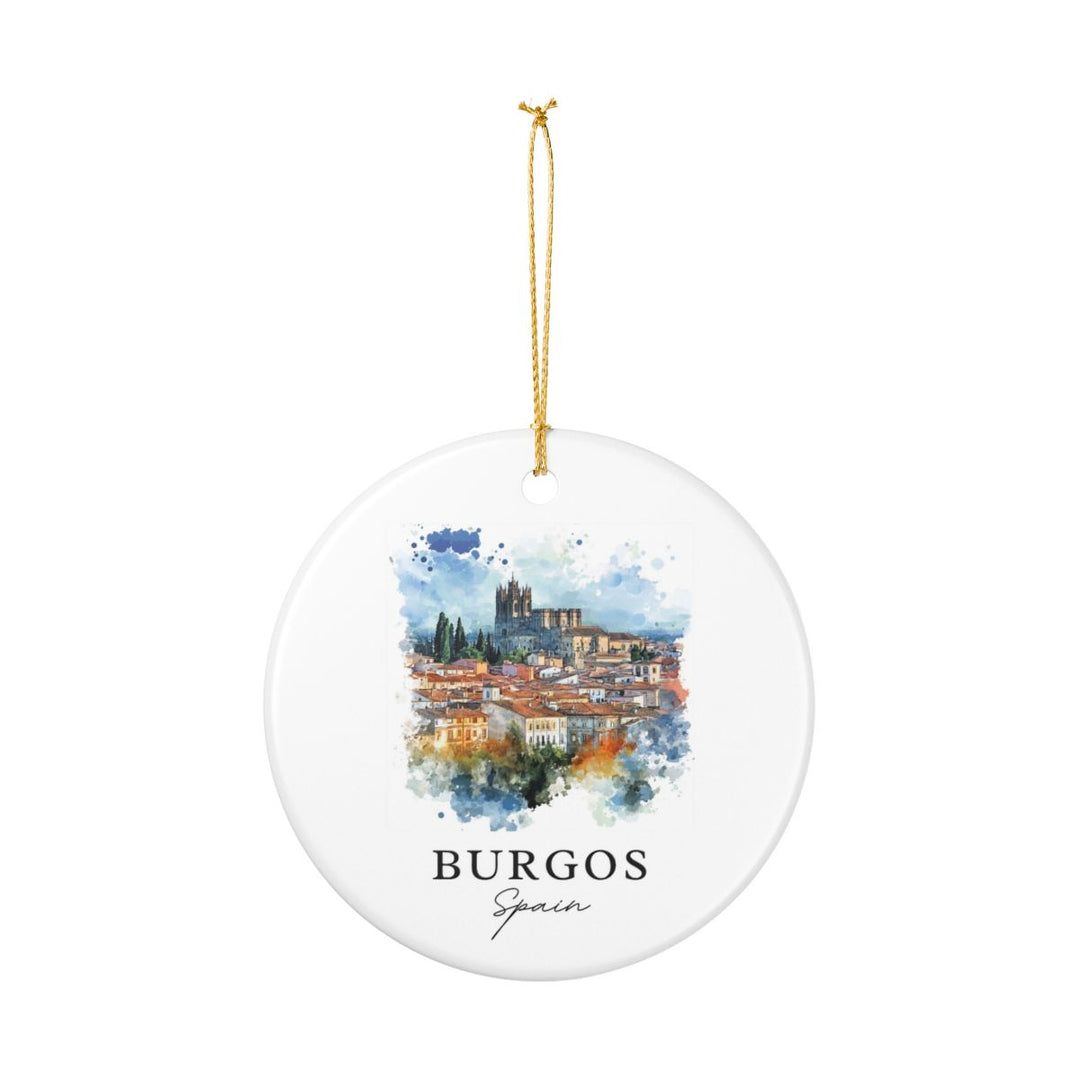 Burgos Ornament: Unique Burgos Souvenir, Burgos Xmas Decor, and Authentic Burgos Gift