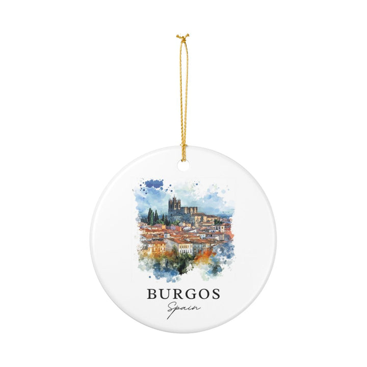Burgos Ornament: Unique Burgos Souvenir, Burgos Xmas Decor, and Authentic Burgos Gift